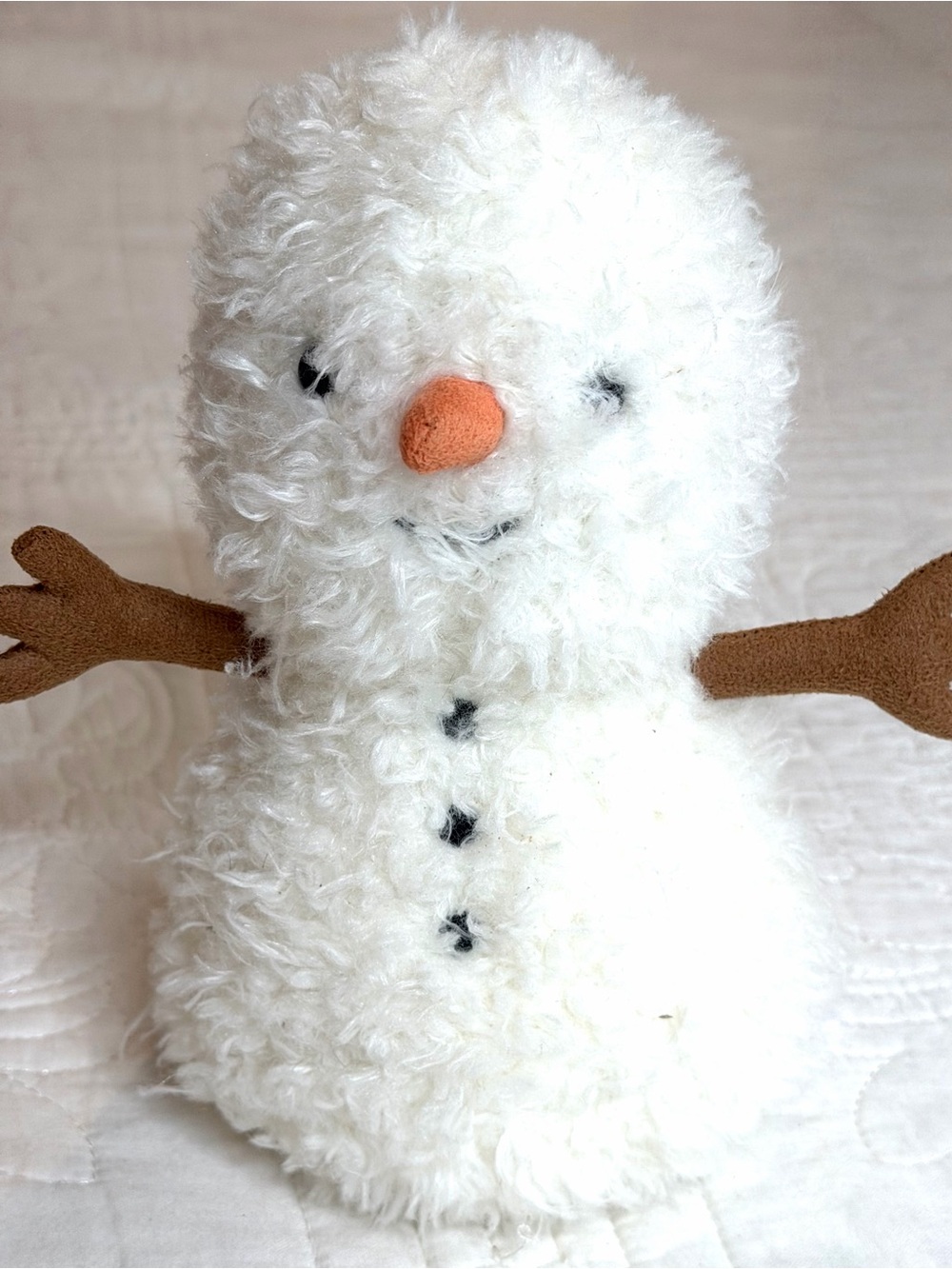 Jellycat LITTLE SNOWMAN Plush Stuffed animal Toy Christmas Winter 7"